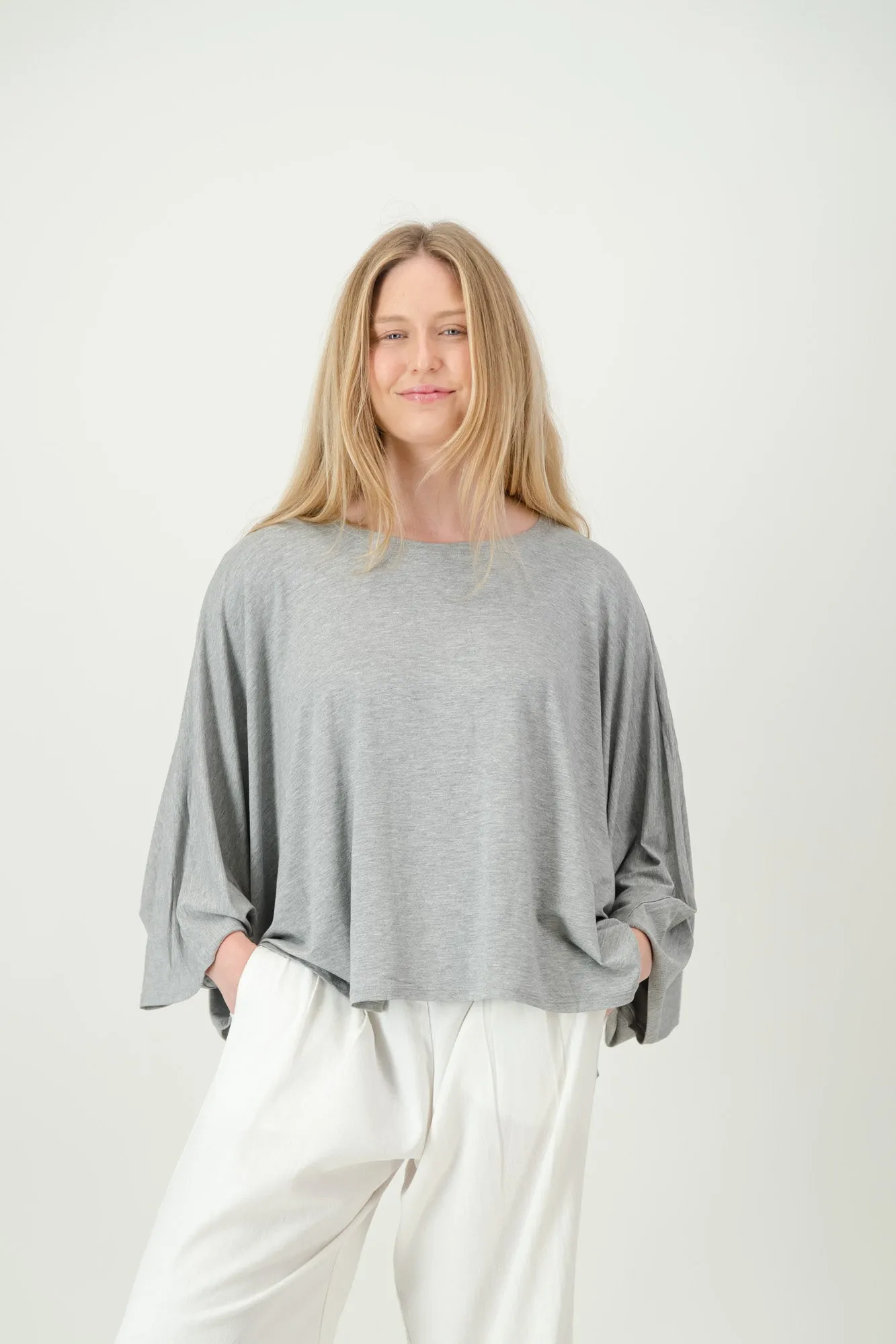 Nami Viscose Batwing Top