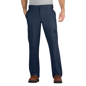 NEW - Dickies Men's FLEX Regular Fit Straight Leg Cargo Pants - Dark Navy 32x32