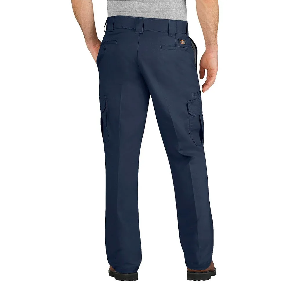 NEW - Dickies Men's FLEX Regular Fit Straight Leg Cargo Pants - Dark Navy 32x32