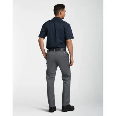 NEW - Dickies Men's Slim Fit Straight Leg Work Pants - Charcoal 30x30