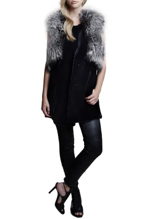 Nicky Mink and Fox Fur Vest