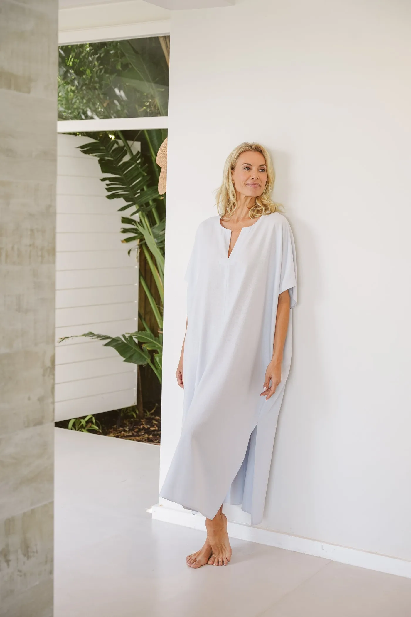 Oceanne Linen Kaftan