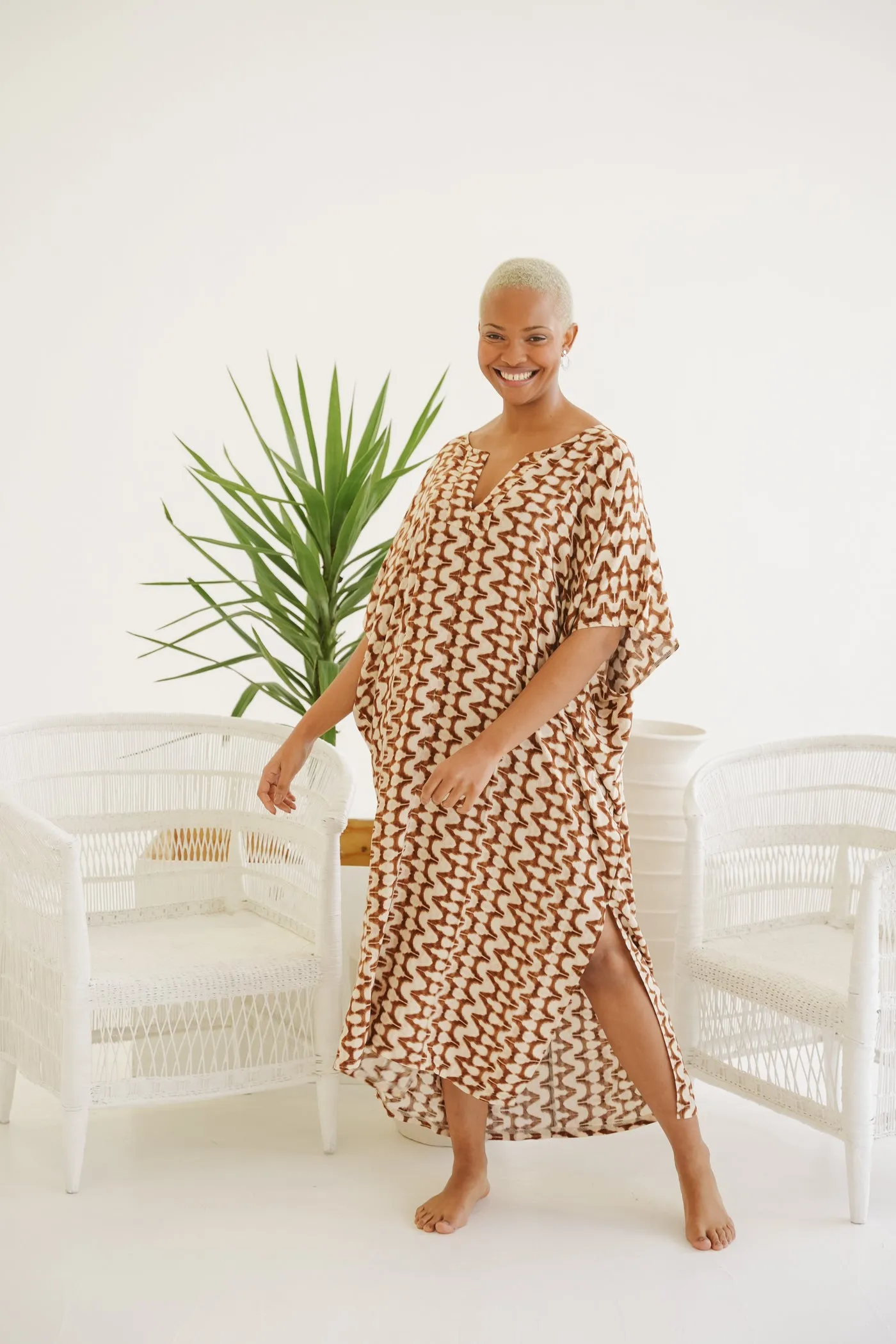 Oceanne Rayon Kaftan