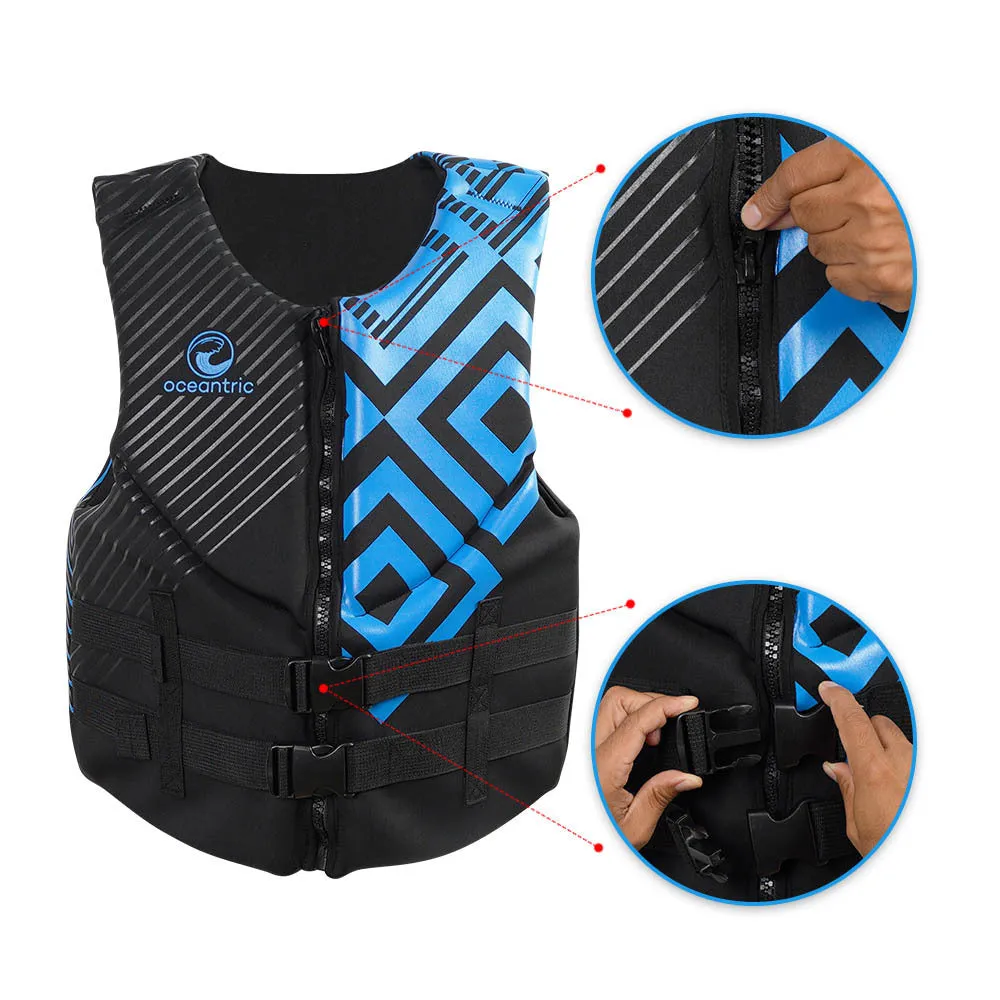 Oceantric Swim Jacket Swimming Vest - Adults