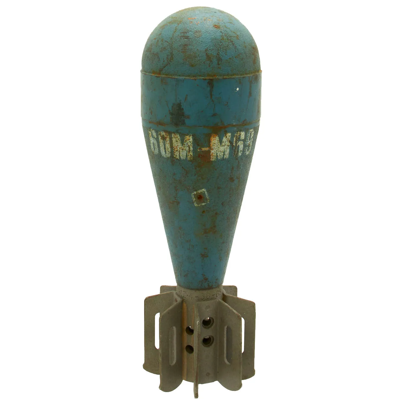 Original U.S. WWII Era M69 Dummy / Training Practice (TP) Round for the M2 & M19 60mm Mortar Systems - Inert