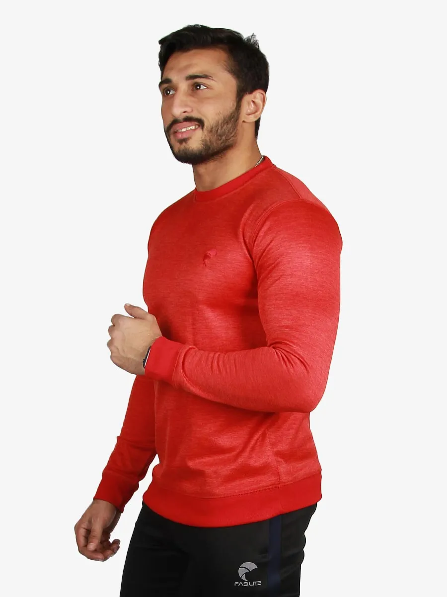 Performance Blaze X - Sweat Shirt - 018 - Red / Orange