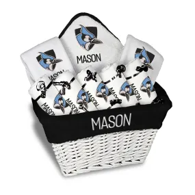 Personalized Johns Hopkins Blue Jays Large Basket - 9 Items