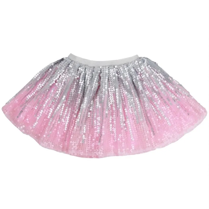 Pink and Silver Waterfall Tutu