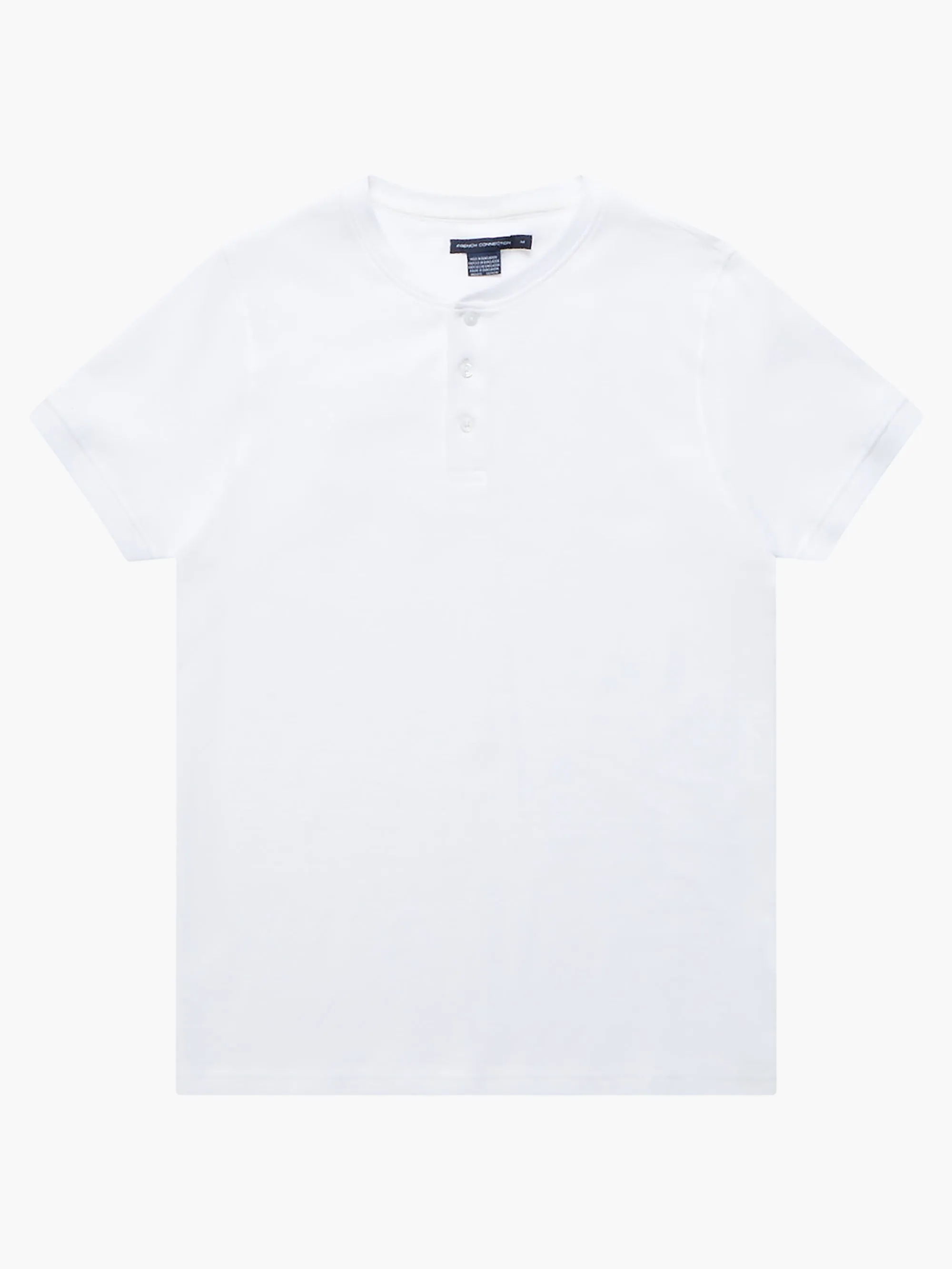 Pique Micro Henley T-Shirt