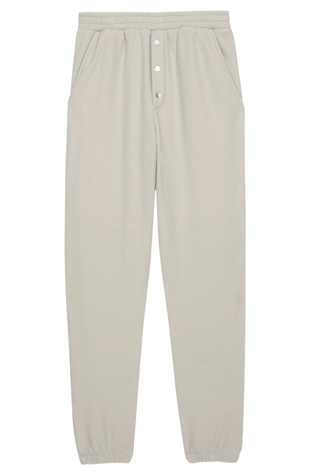 Polar Fleece Sweatpant, Stone