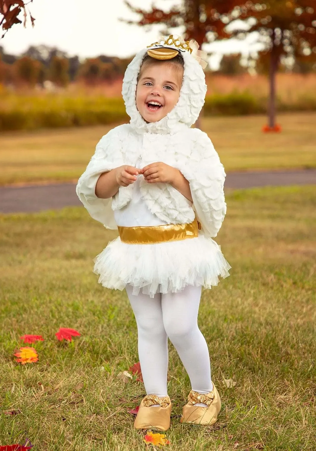 Posh Peanut Toddler Odet Swan Costume