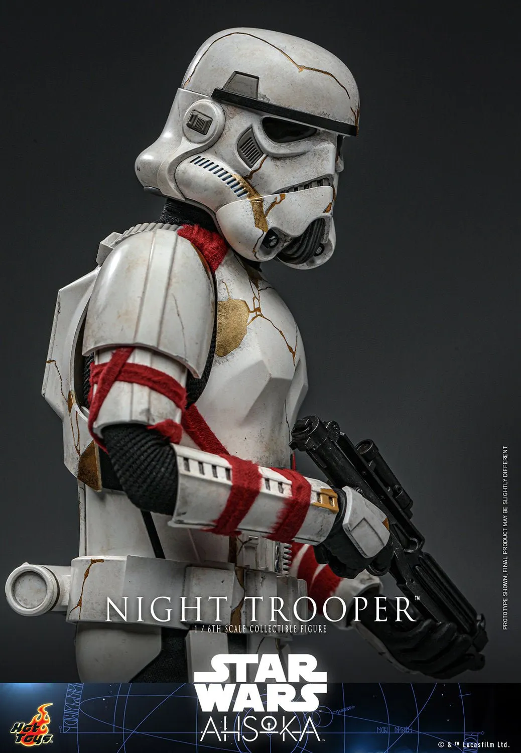 PRE-ORDER: Hot Toys Star Wars Ahsoka: Night Trooper Sixth Scale Figure