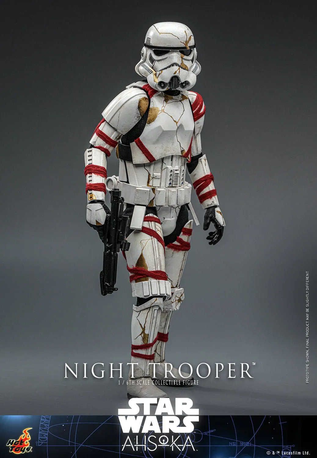 PRE-ORDER: Hot Toys Star Wars Ahsoka: Night Trooper Sixth Scale Figure