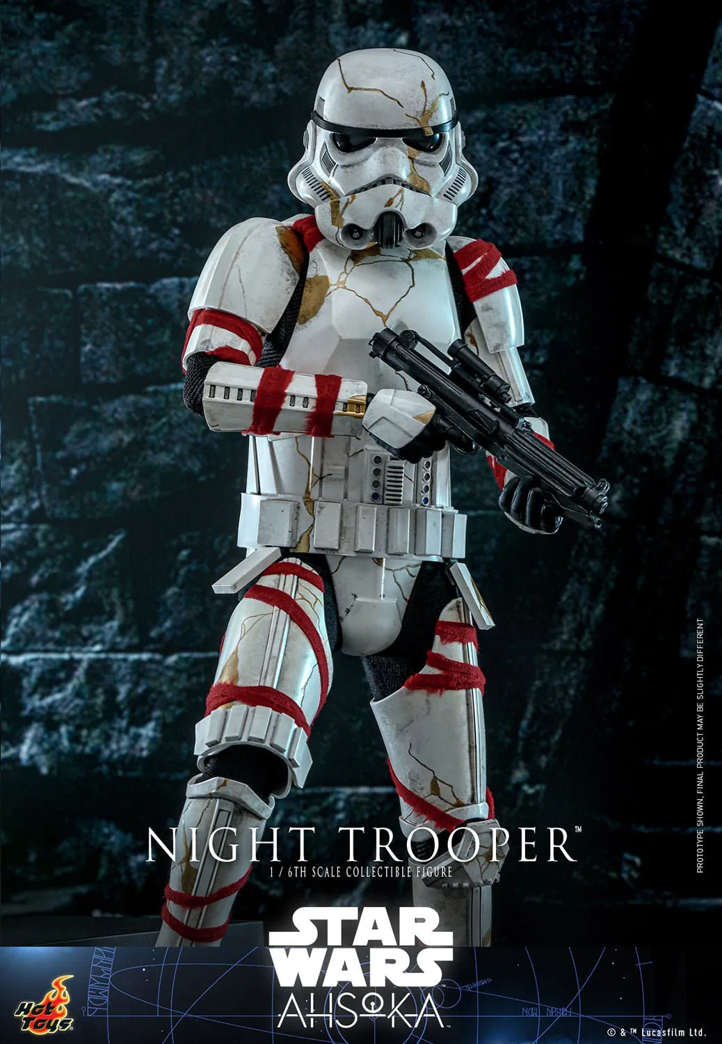 PRE-ORDER: Hot Toys Star Wars Ahsoka: Night Trooper Sixth Scale Figure