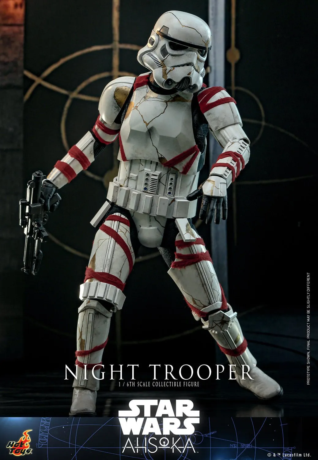 PRE-ORDER: Hot Toys Star Wars Ahsoka: Night Trooper Sixth Scale Figure