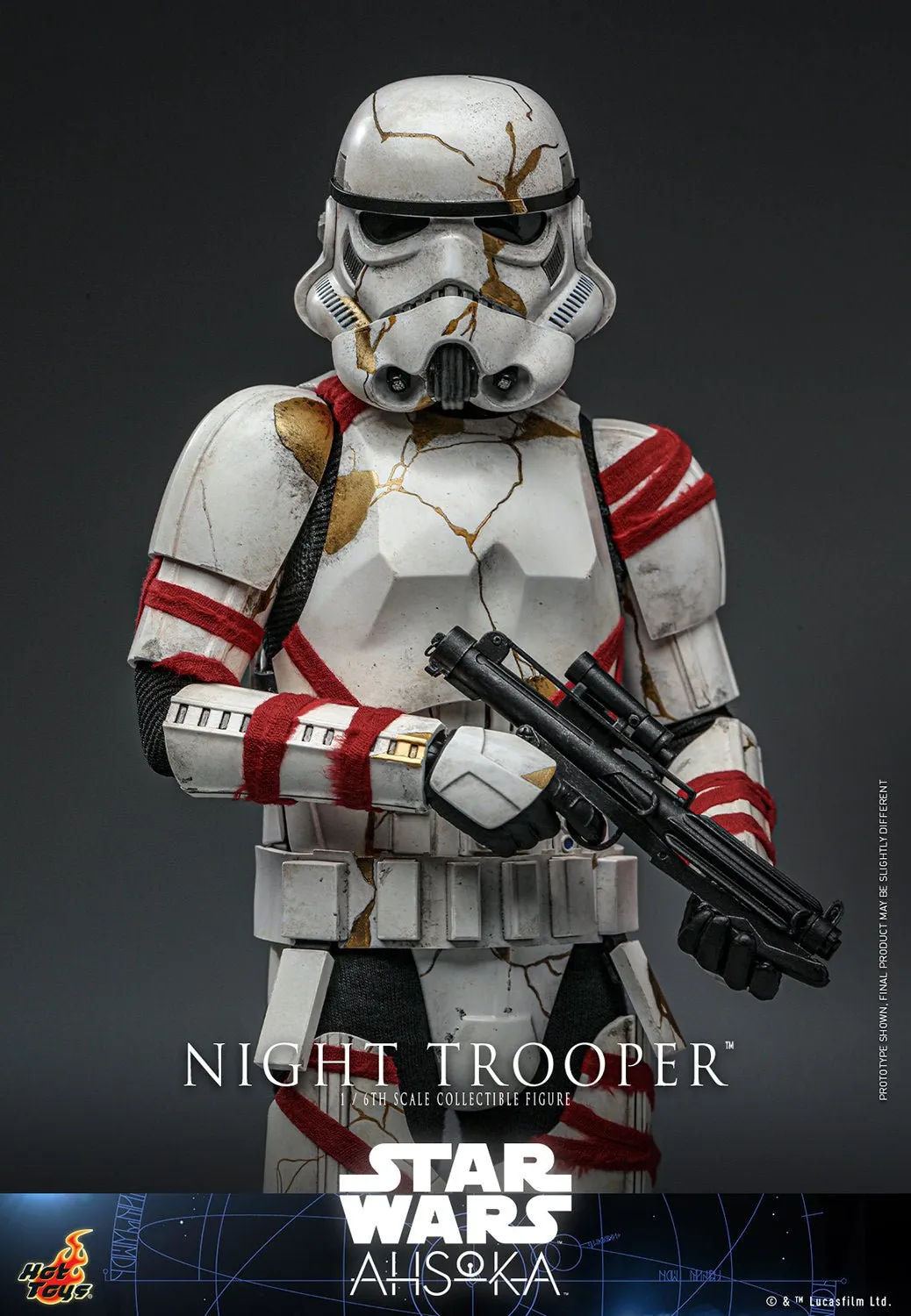 PRE-ORDER: Hot Toys Star Wars Ahsoka: Night Trooper Sixth Scale Figure