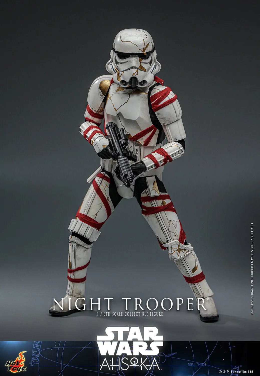 PRE-ORDER: Hot Toys Star Wars Ahsoka: Night Trooper Sixth Scale Figure