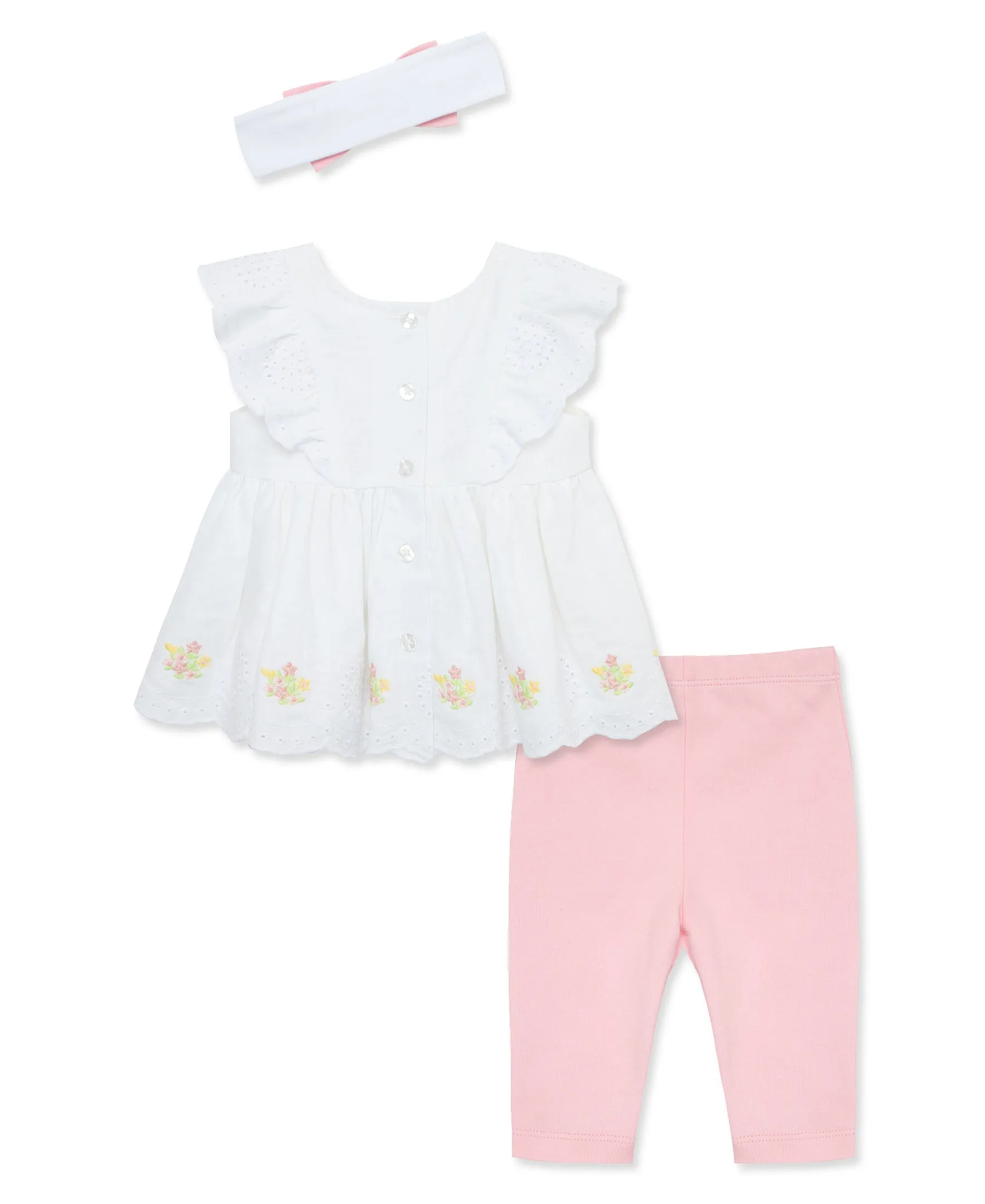 Pretty Eyelet Woven Set (12M-24M)