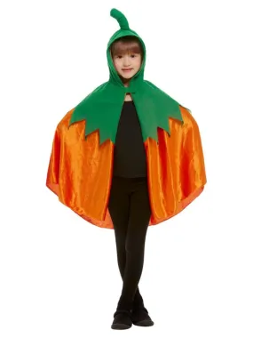 Pumpkin Hooded Cape