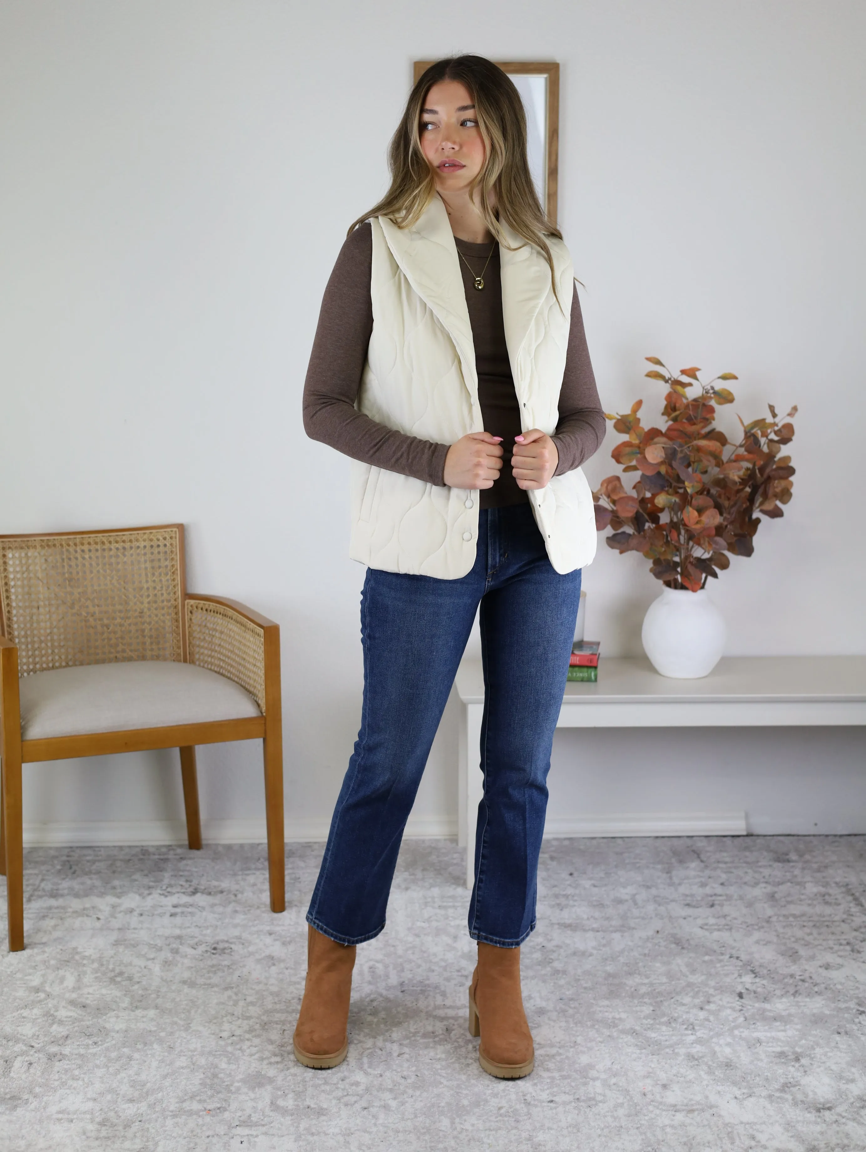 Quinn Quilted Vest