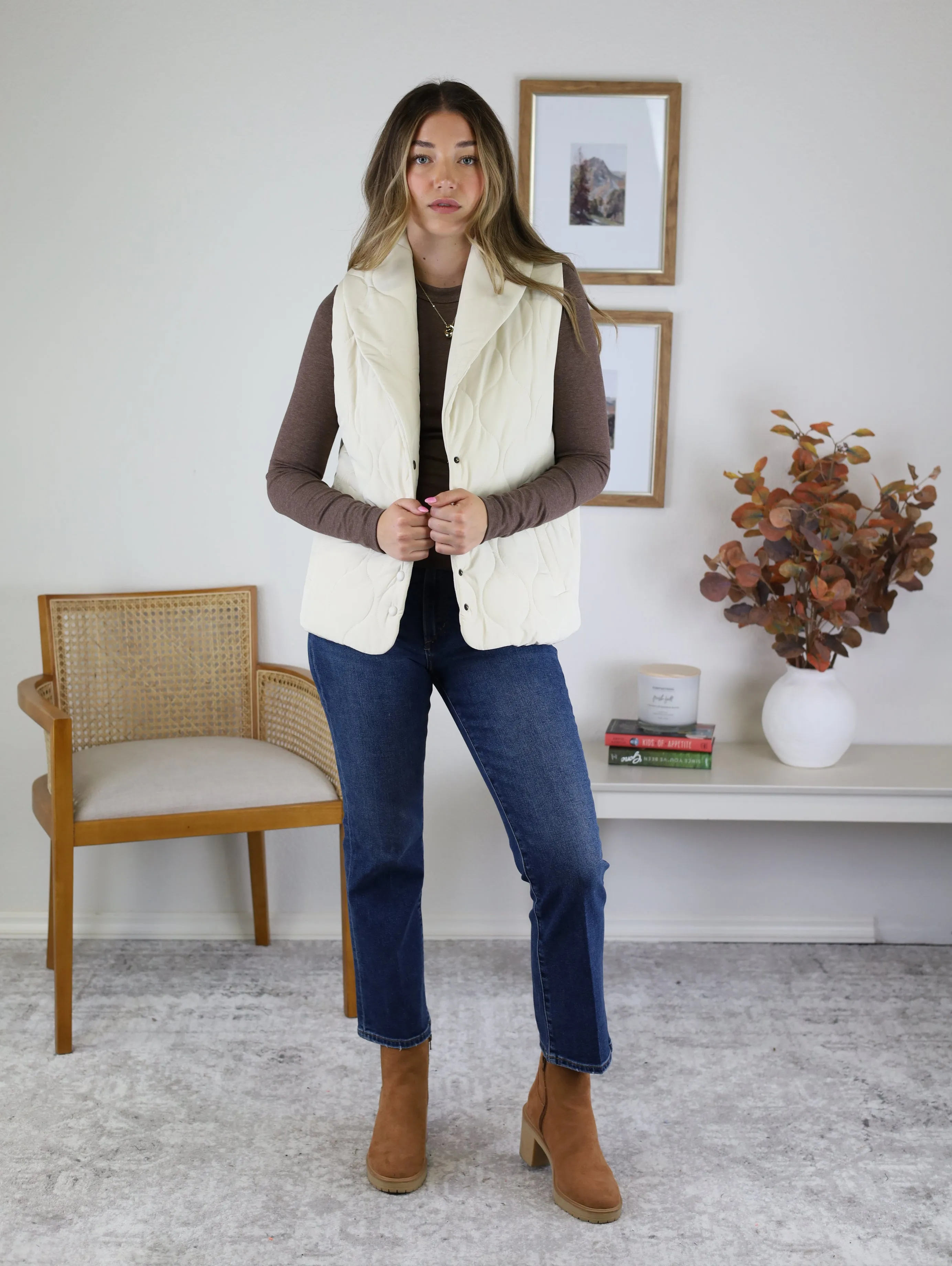 Quinn Quilted Vest