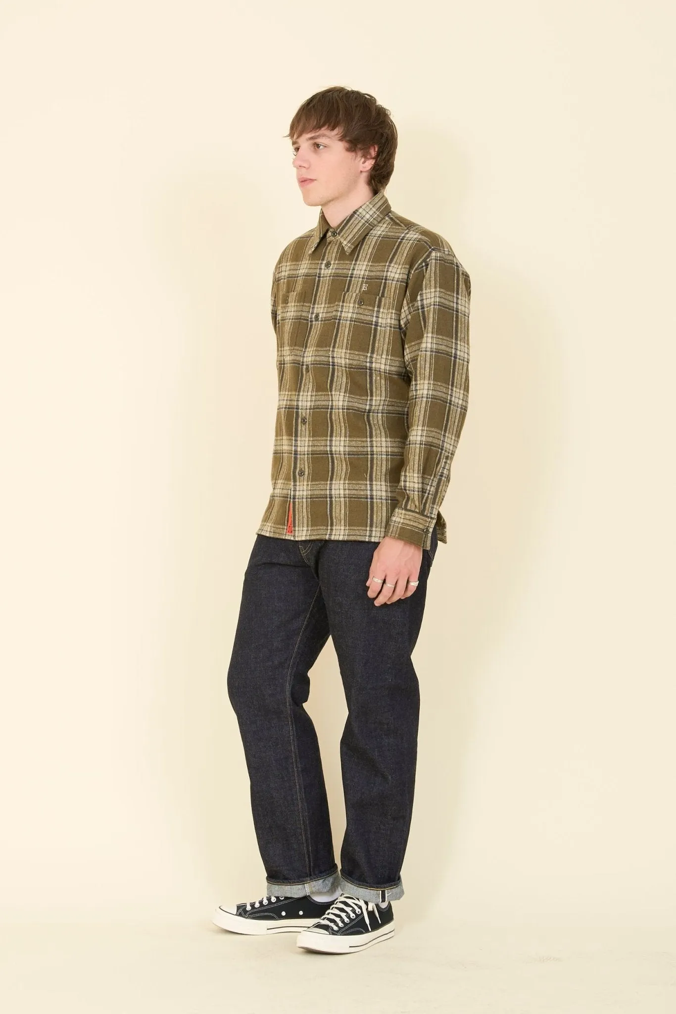 Radiall Lo-N-Slo CPO Shirt - Olive