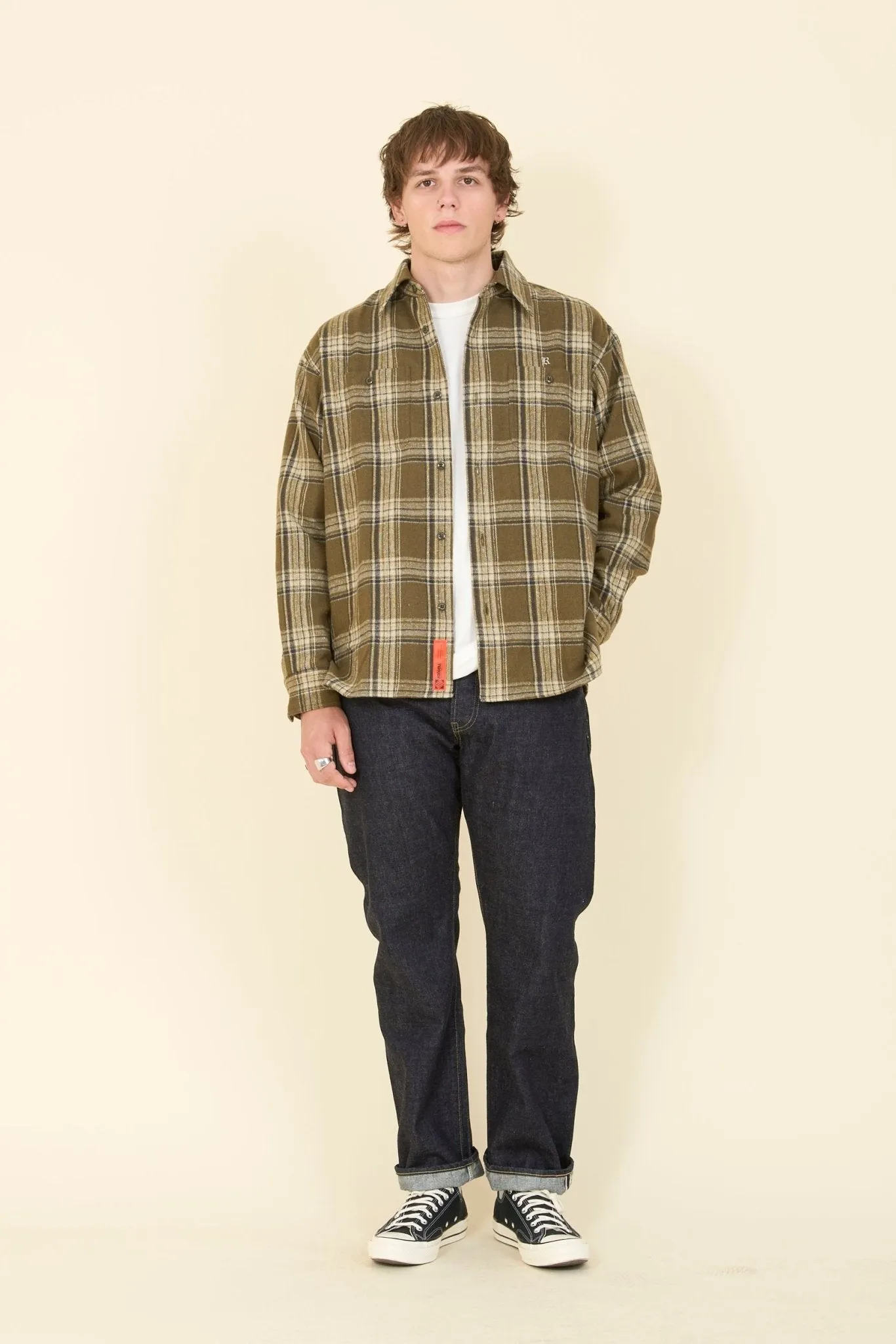 Radiall Lo-N-Slo CPO Shirt - Olive