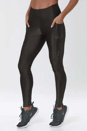 Rafaela High Waisted Shiny Leggings