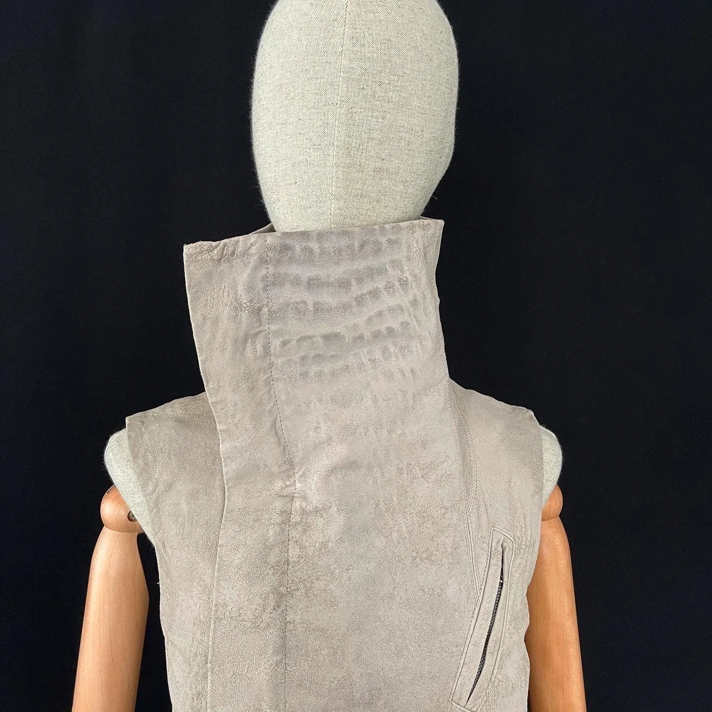 RICK OWENS Leather vest