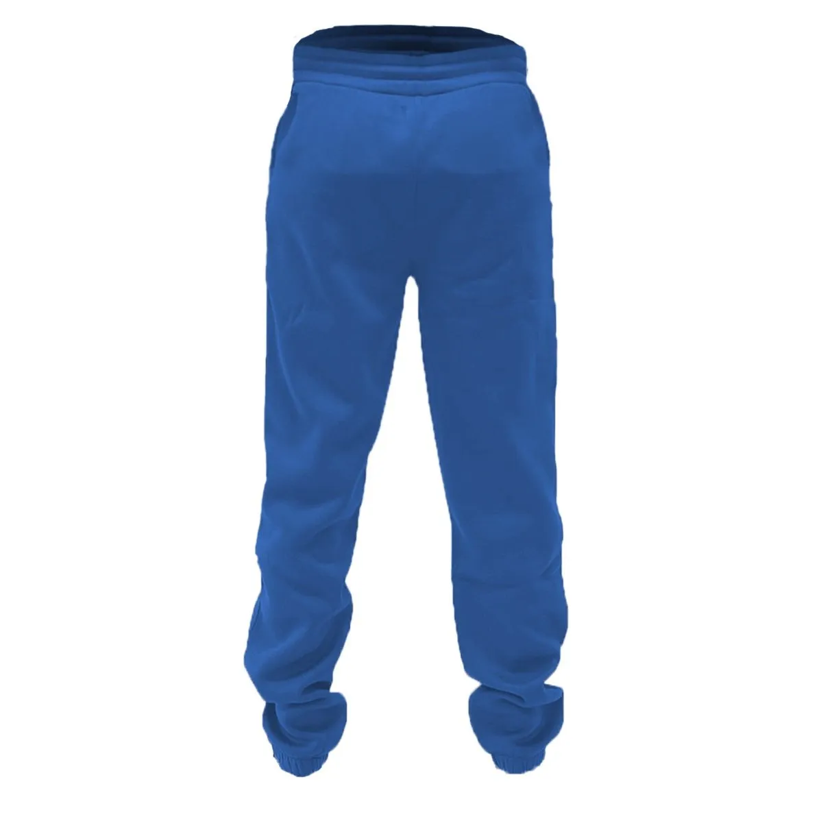 Royal Blue Solid Sweatpants