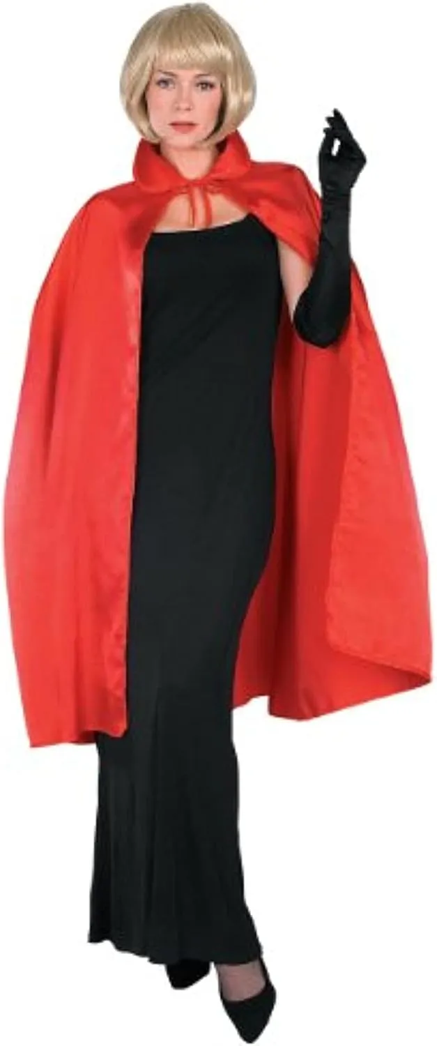 Rubie's Adult 45 Red Satin Cape Costume