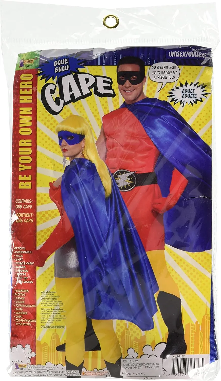 Rubie's Blue Adult Cape