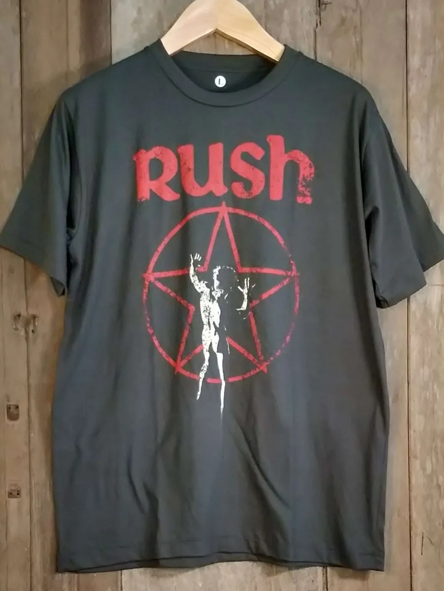 RUSH 100% Cotton New Vintage Band T Shirt