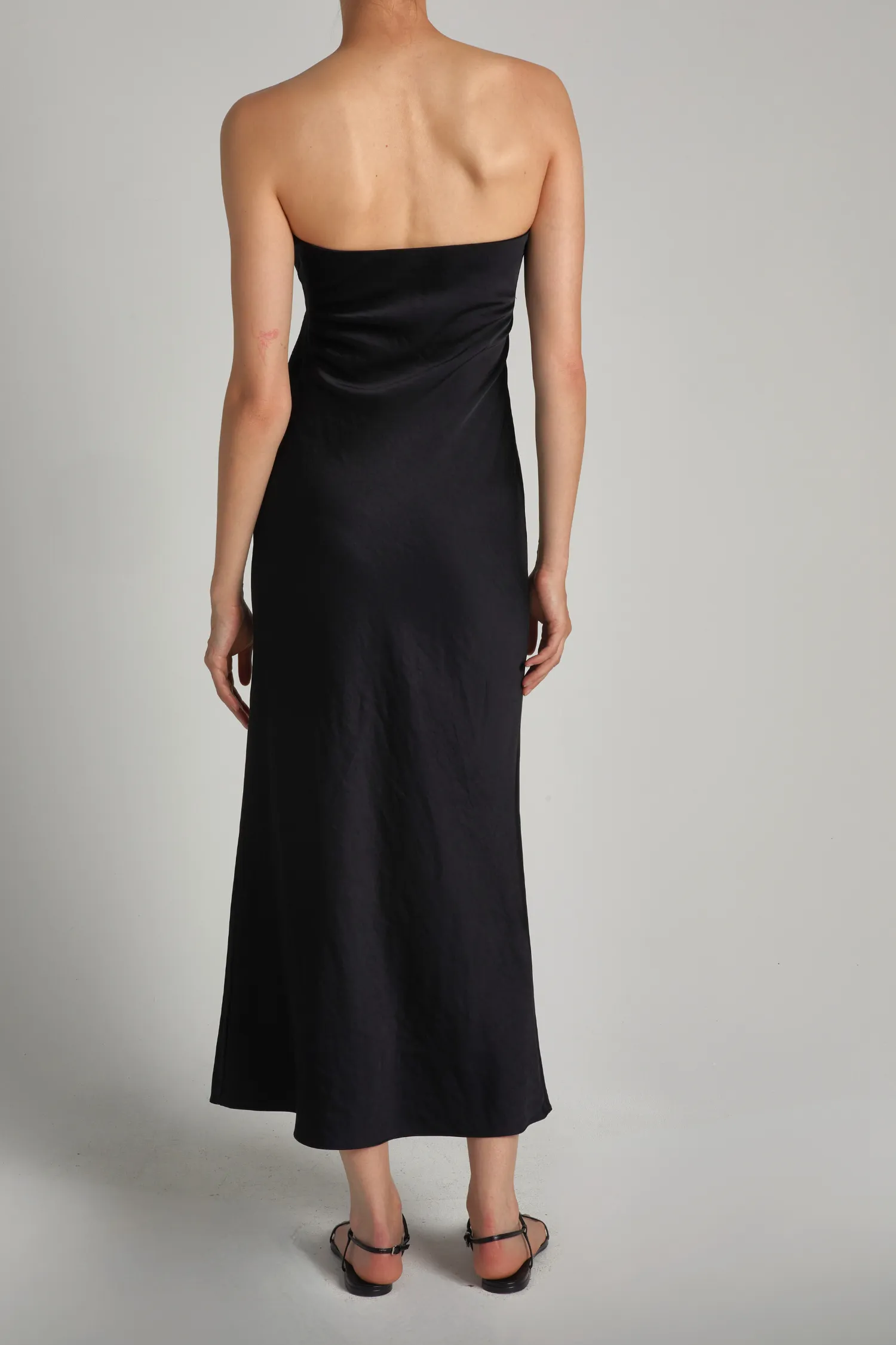 Saint Art New York - Chase Strapless Dress in Black