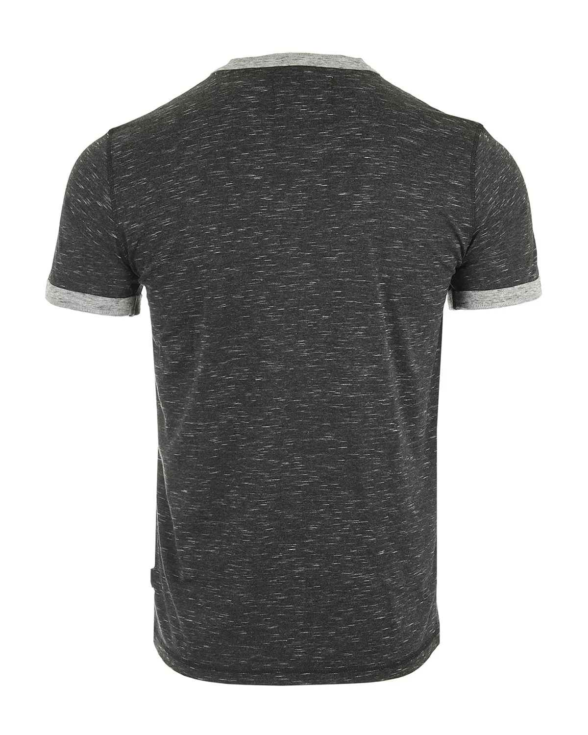 Short Sleeve Contrast Ringer Henley