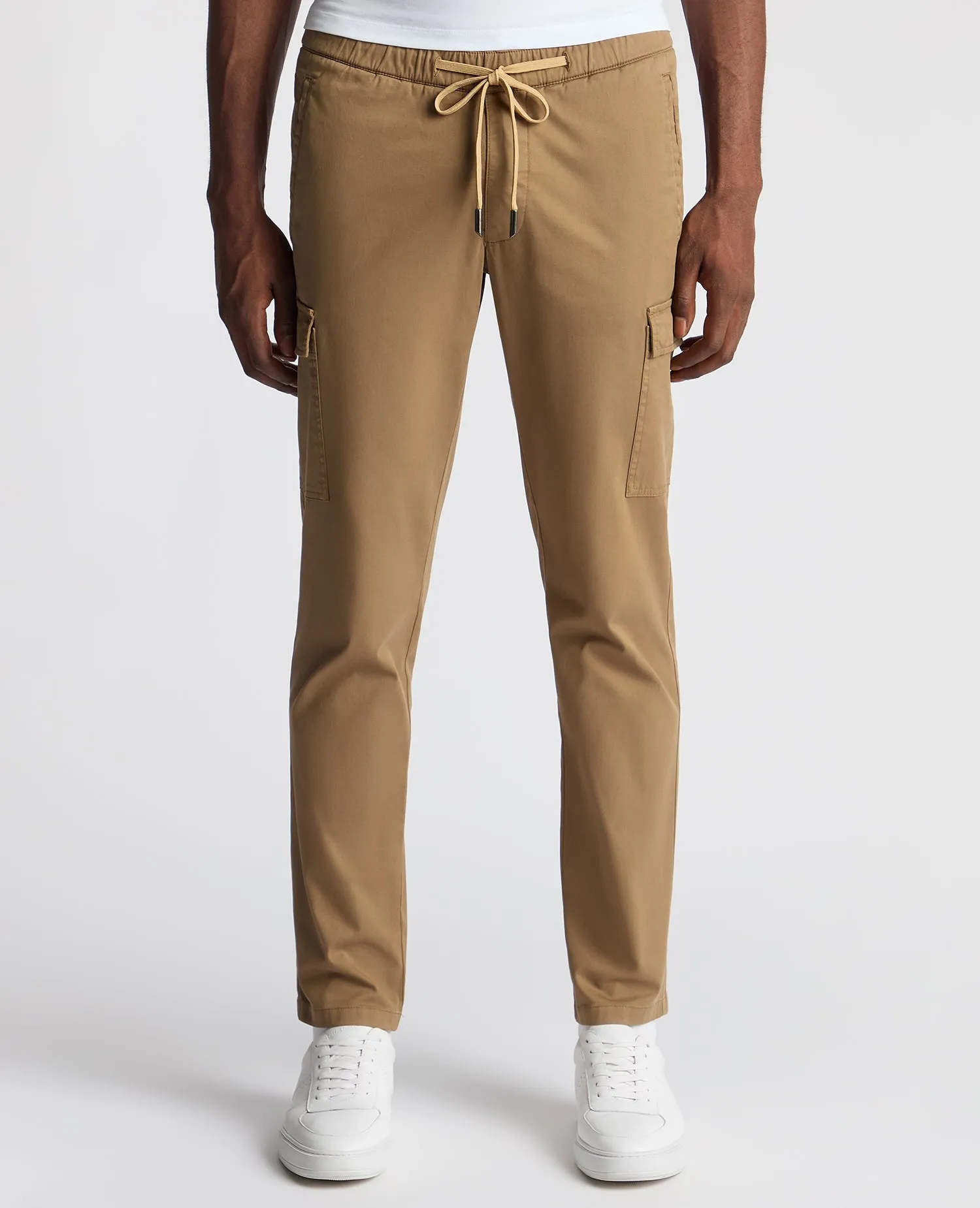 Slim Fit Cotton Stretch Cargos