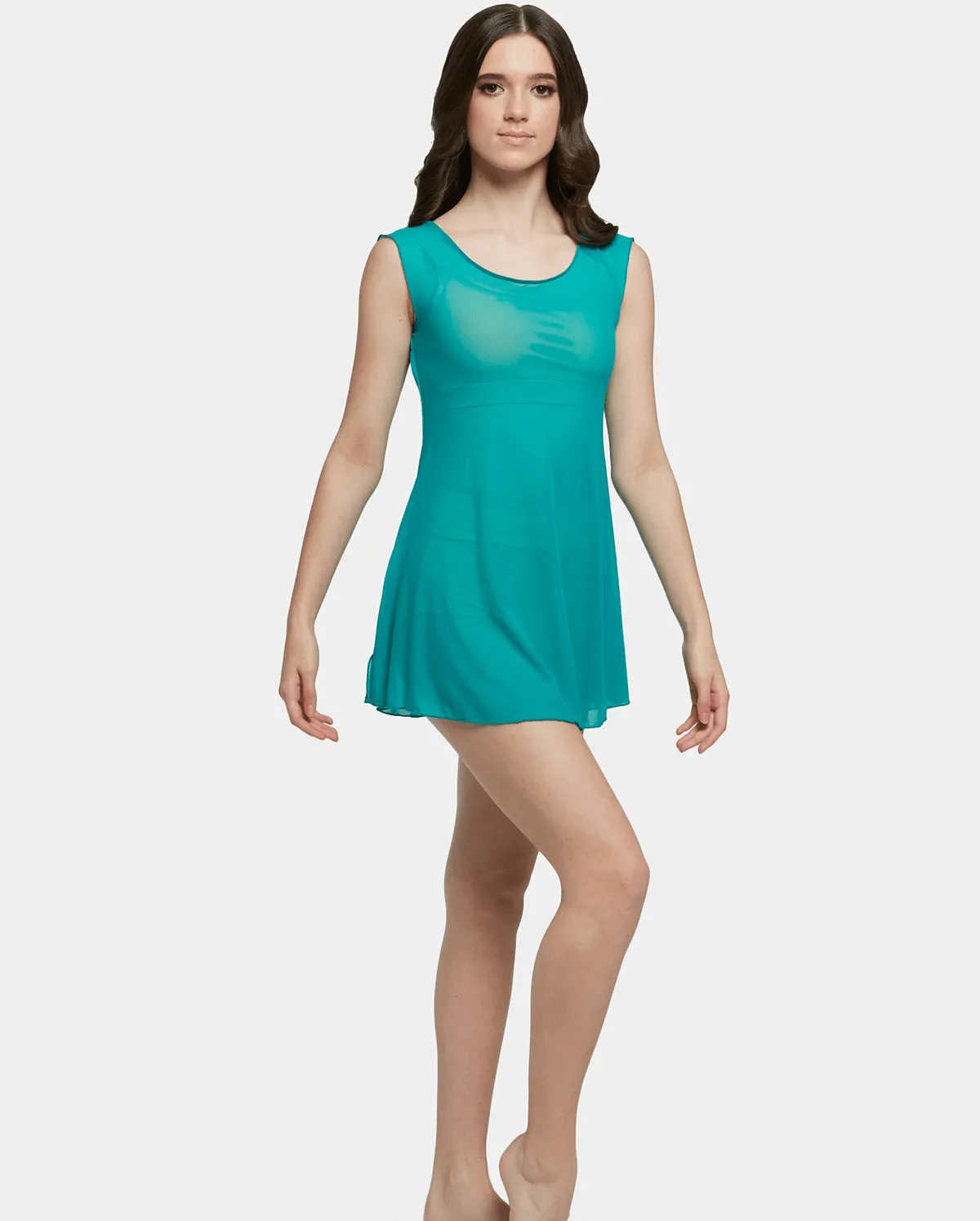 Studio 7, MESH SLIP DRESS, Sea Foam, Adults, ADD22