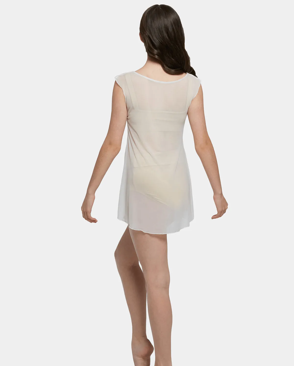 Studio 7, MESH SLIP DRESS, White, Childs, CHD22