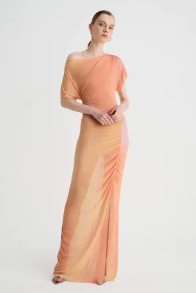 Suboo Venus Ruched Maxi Dress - Ombre