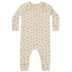 The Pointelle Long John - Petite Floral - BABY