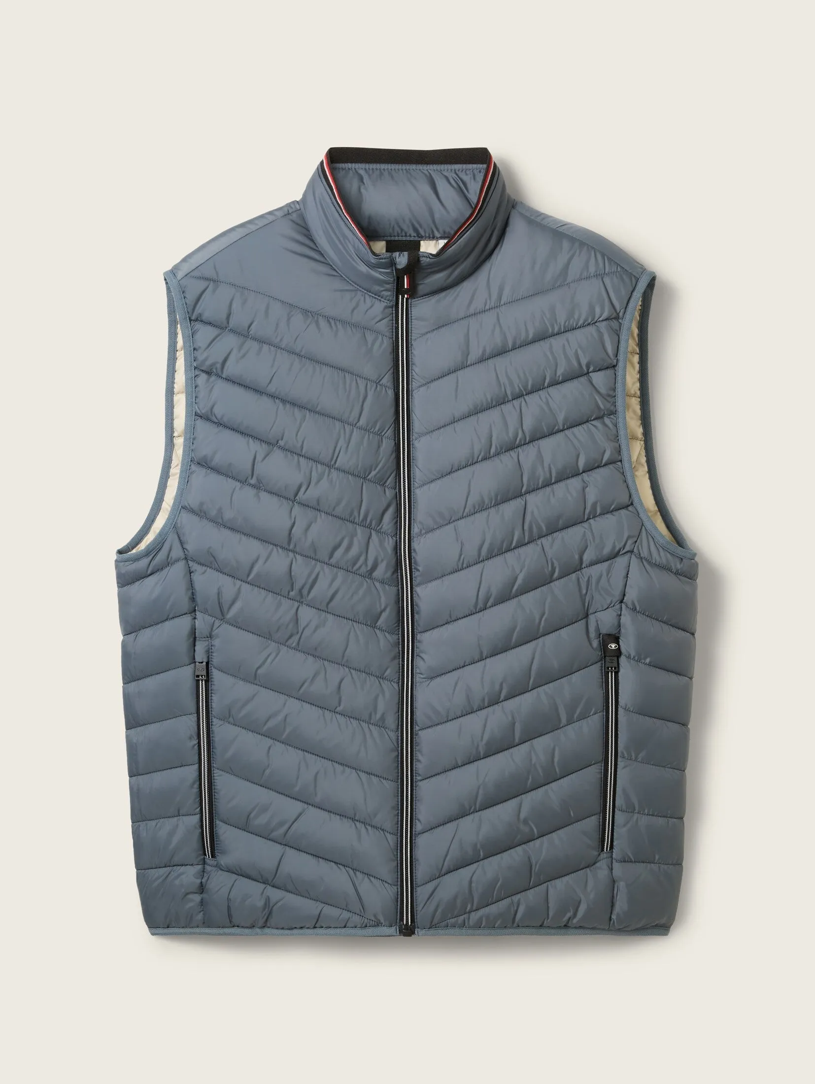 Tom Tailor Light Weight Blue Grey Vest