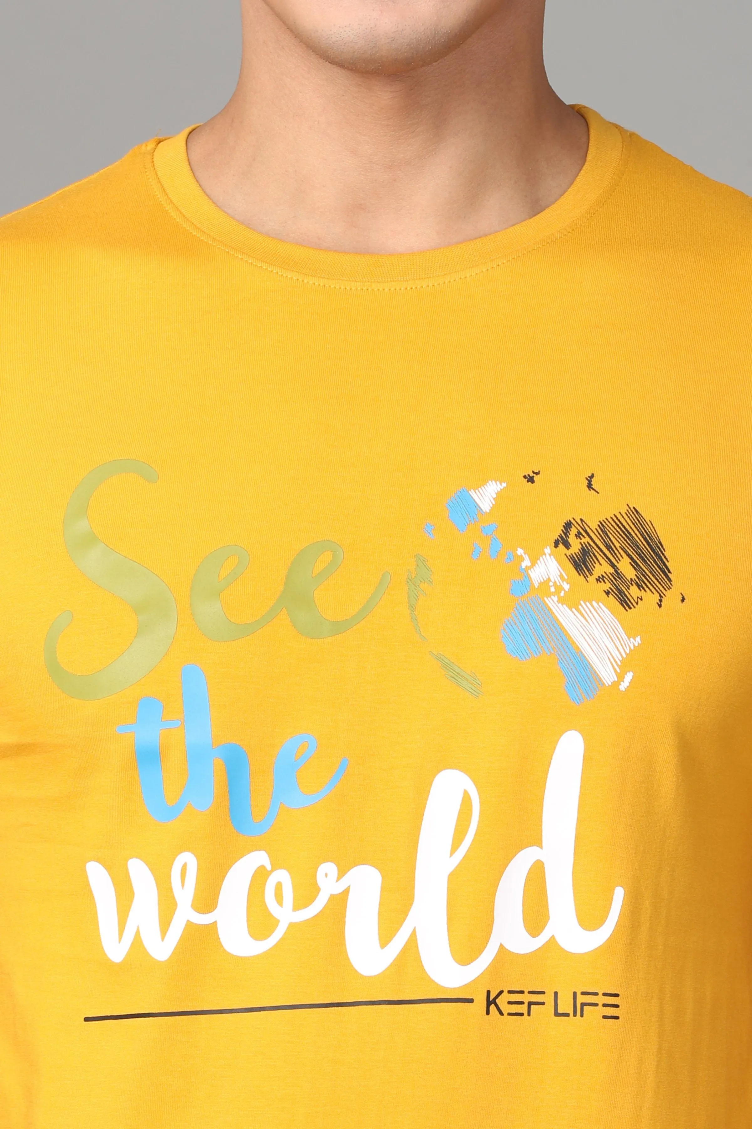 Travel Yellow T-Shirt