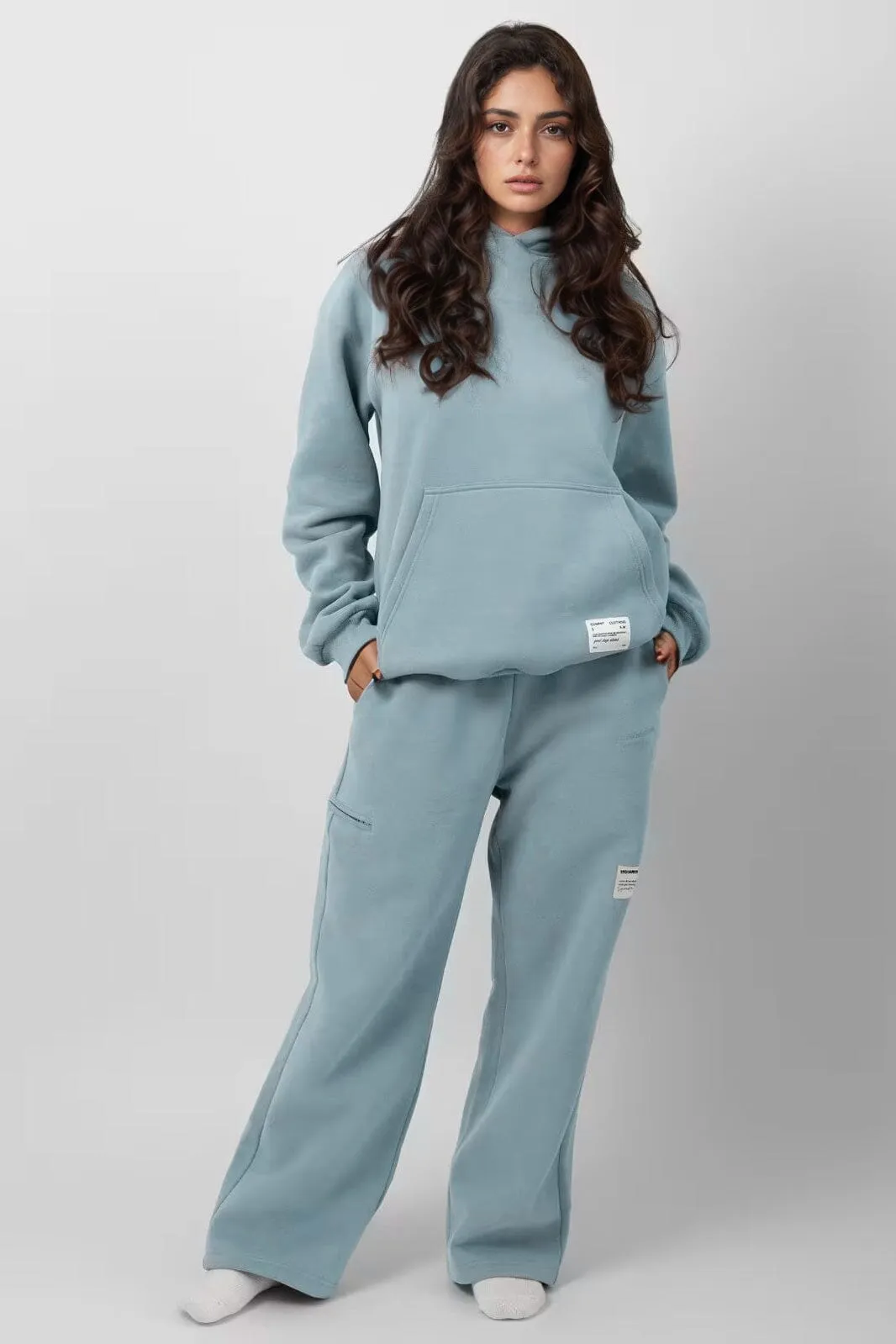 USQUARED Empower Oversized Open Bottom Minor Fault Sweat Pants