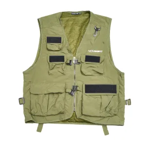 Utility Outdoor Lightweight Work Vest Jacket with Multiple Pockets