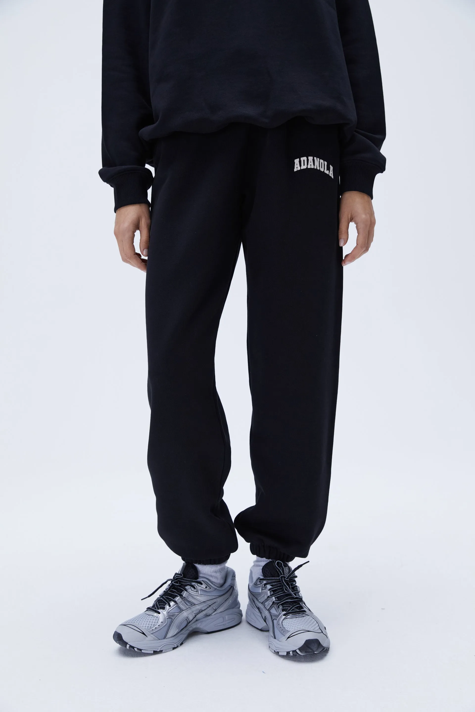 Varsity Sweatpants - Black