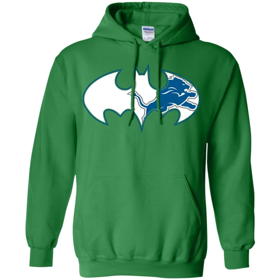 We Are The Detroit Lions Batman Nfl Mashup Pullover Hoodie Sweatshirt