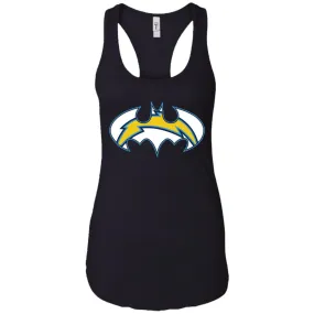 We Are The Los Angeles Chargers Batman Nfl Mashup Women Tank Top