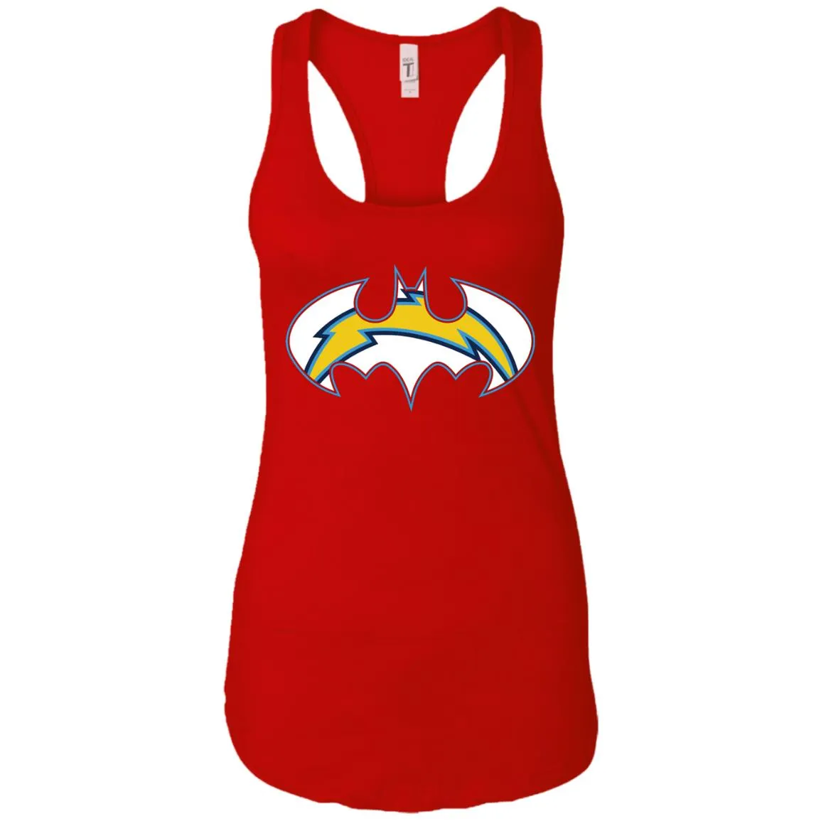 We Are The Los Angeles Chargers Batman Nfl Mashup Women Tank Top