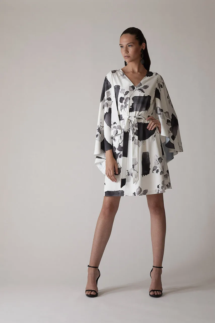 Zen Garden - Silky Soft Cape Dress